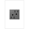 Picture of 15a adorne Magnesium 2-Module Tamper Resistant Duplex Outlet