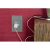 Picture of 15a adorne Magnesium 2-Module Tamper Resistant Duplex Outlet