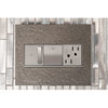 Foto para 15a adorne Magnesium 2-Module Tamper Resistant Duplex Outlet