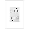 Foto para 15a adorne White Plus-Size Tamper Resistant GFCI Duplex Outlet