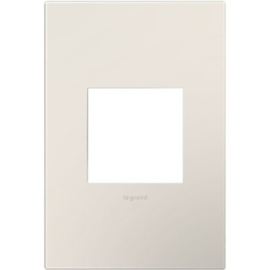 Foto para adorne Plastics Satin Light Almond 1-Gang Wall Plate