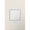 Picture of adorne Plastics Satin Light Almond 1-Gang Wall Plate