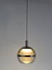 Picture of 18w 1440lm 30k Swank 3-Light Polished Chrome Clear/Frosted Acrylic Lens WW LED Pendant