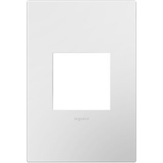 Foto para adorne Plastics Gloss White 1-Gang Wall Plate