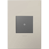 Foto para adorne Plastics Griege 1-Gang Wall Plate