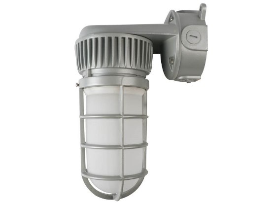 Foto para 20w ≈150w 1700lm 30K 120-277v Vapor Tight Jelly Jar WW LED Wall Fixture