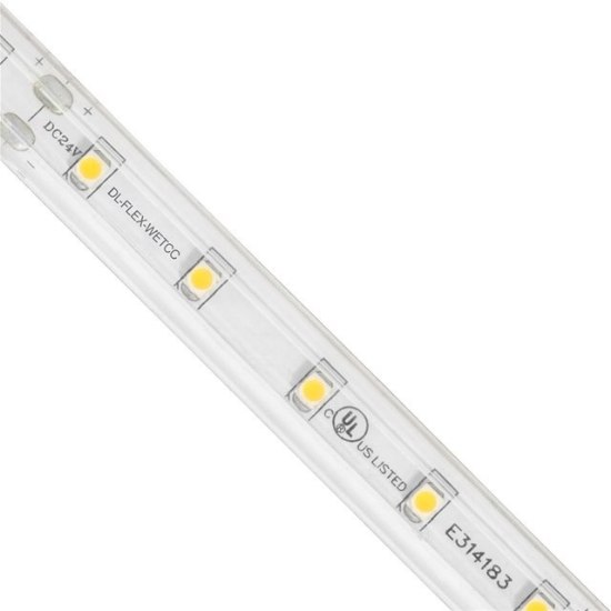 Picture of 1.3w 108lm 24v 28k-32k Flexible Linear Wet WW LED 1-ft Tape Light