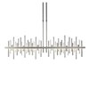 Picture of 57w 2415lm 27k 52" Cityscape Soft Gold w/Vintage Platinum Accents Large Linear SW LED Pendant