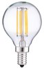 Picture of 4w ≅40w 400lm 27k 120v E12 G14 (G45) Filament Dimmable SW LED Light Bulb