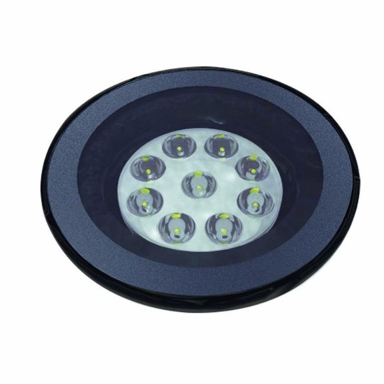 Foto para 21w 1730lm 50k 127-277v 11" Black Aluminum 23° CW LED Ground/Floor Light