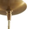 Picture of 60w 10" Garrison Antique Brass Clear Glass 1-Light E26 A19 Round Pendant