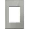 Picture of adorne Real Materials Brushed Stainless 1-Gang+ 3 Module Wall Plate