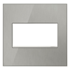 Picture of adorne Real Materials Brushed Stainless 2-Gang Wall Plate