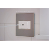 Picture of adorne Real Materials Brushed Stainless 2-Gang Wall Plate