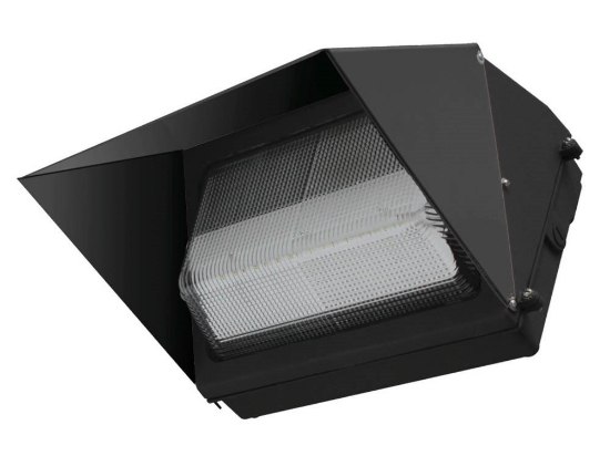 Foto para 60w ≅400w 7706lm 50K Forward Throw w/o Visor LED Bronze Wallpack