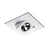 Picture of 4" 12v Signature White Gu5.3 MR16 Directional Low Voltage Adjustable Airtight Recessed Spot Trim