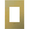 Picture of adorne Cast Metals Brushed Brass 1-Gang+ 3 Module Wall Plate