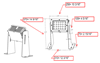 Foto para 32w Green 680lm 520-530nm Hallmark Lighting 24-Light 90-265VAC IP65 Outdoor LED Up Light