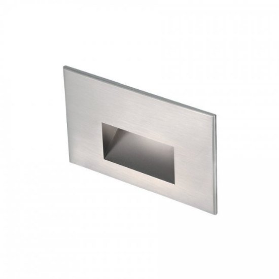 Foto para 2w 68lm 5" 30k 12v Rectangle Stainless Steel WW LED Step Light