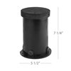 Picture of 12-120v 5.5"(for 3.5") Black PVC Plastic Pipe Inground Light Well