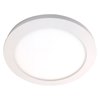 Foto para 15w 1100lm 30k 120v 7½" Disc White Acrylic SSL Dedicated LED Damp Location White Dimmable Round WW LED Flush Mount