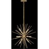 Picture of 60w Chandelier Tryst CAND Burnished Gold Stem Hung Pendant