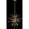 Picture of 60w Chandelier Tryst CAND Burnished Gold Stem Hung Pendant