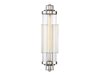 Foto para 60w 5" Pike Polished Nickel 1-Light Wall Sconce