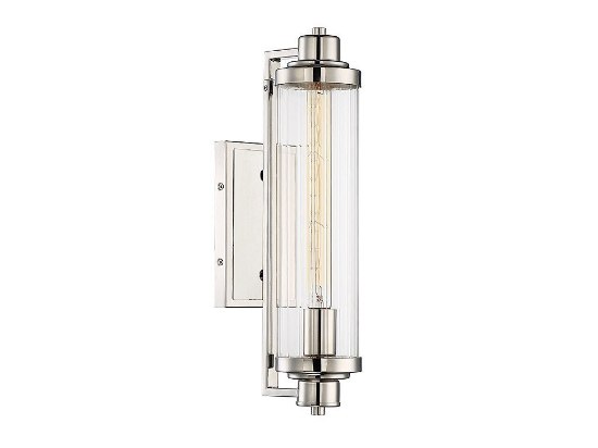 Picture of 60w 5" Pike Polished Nickel 1-Light Wall Sconce