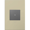 Picture of adorne Plastics Ashen Tan 1-Gang Wall Plate