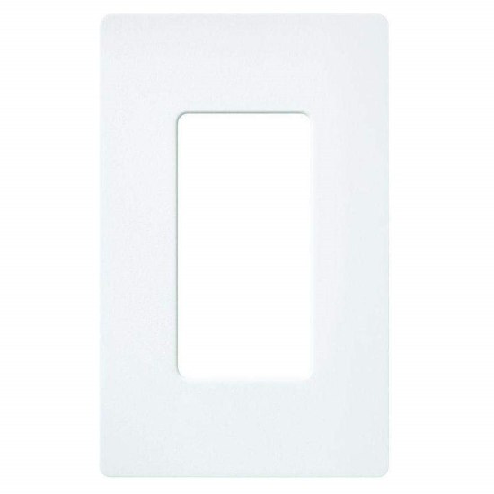 Foto para Claro Snow White 1-Gang Wall Plate