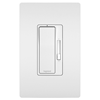 Picture of 120v radiant Tr-Color (Ivory, White, Light Almond) Single Pole 3-Way Rocker Dimmer Switch