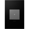 Foto para adorne Plastics Graphite 1-Gang Wall Plate