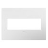 Foto para adorne Plastics Gloss White 3-Gang Wall Plate