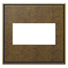 Picture of adorne Cast Metals Aged Brass 2-Gang Wall Plate