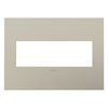 Picture of adorne Cast Metals Satin Nickel 3-Gang Wall Plate