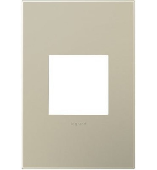 Picture of adorne Plastics Titanium 1-Gang Wall Plate