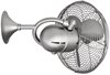 Foto para 48w 13" Kaye Damp Location Brushed Nickel Wall Fan