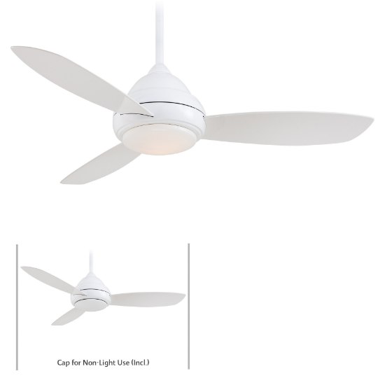 Picture of 76w WW 52"Led Ceiling Fan White