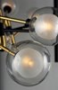 Picture of 49" Parallel Black/Gold 16-Light G9 WW LED Pendant