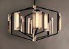 Picture of 22" Reflect Black/Polished Nickel 8-Light LED Pendant