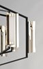 Picture of 22" Reflect Black/Polished Nickel 8-Light LED Pendant