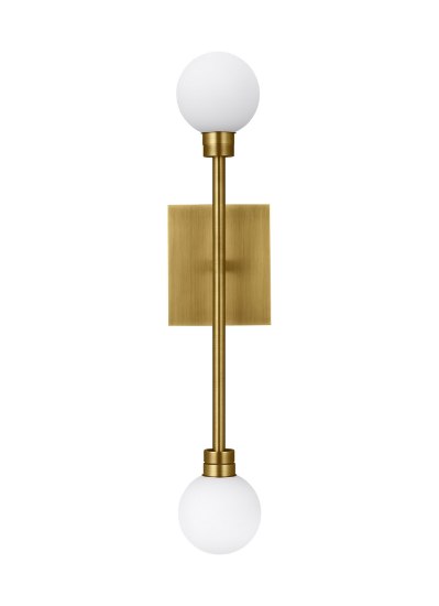 Foto para 4" Mara Aged Brass ADA LED Wall Light