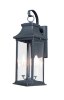 Foto para 20" Vicksburg Black 2-Light E12 Outdoor Wall Mount Lantern