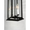 Foto para 20" Vicksburg Black 2-Light E12 Outdoor Wall Mount Lantern