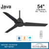 Foto para 54" Java Coal Ceiling Fan