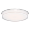 Picture of 8" Illumi Frosted Round 3k Dimmable WW LED Flush Mount