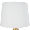 Picture of 29" White & Gold Speckled Ceramic Terrazzo Tall Table Lamp