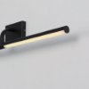 Foto para 18½" Mona 1 Black 1-light Tubular Vanity Picture Wall Sconce