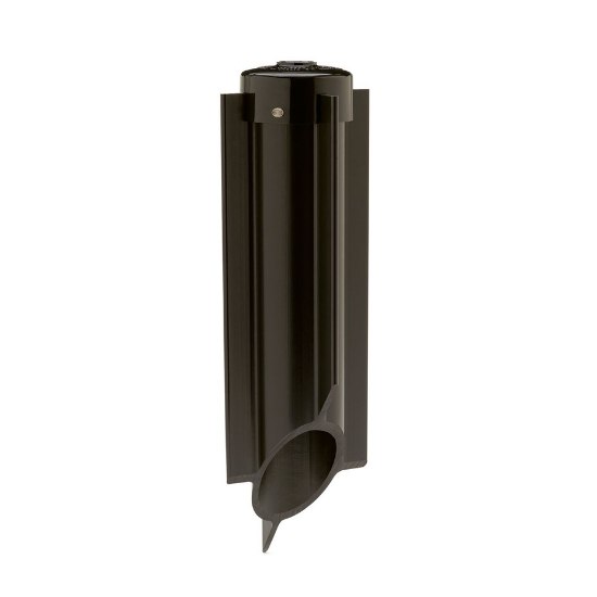 Foto para 19" 2¼⌀ Black PVC Landscape Stake